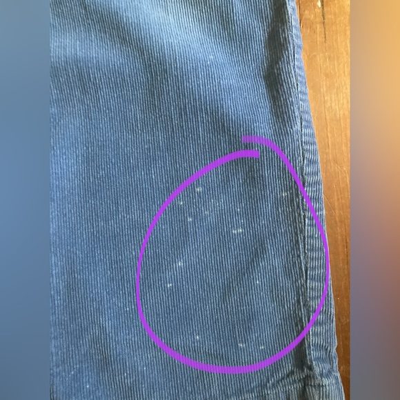 Vintage Cordoroy Pants Size 14 SEARS Light Blue - Picture 4 of 7